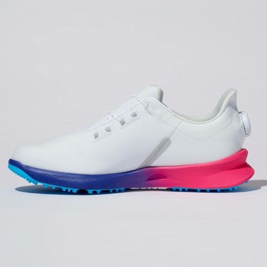 フットジョイ　フューエル スポーツ ボア　メンズ スパイクレス ゴルフシューズ 55459 ホワイト/ブルー　2023年モデル 詳細2