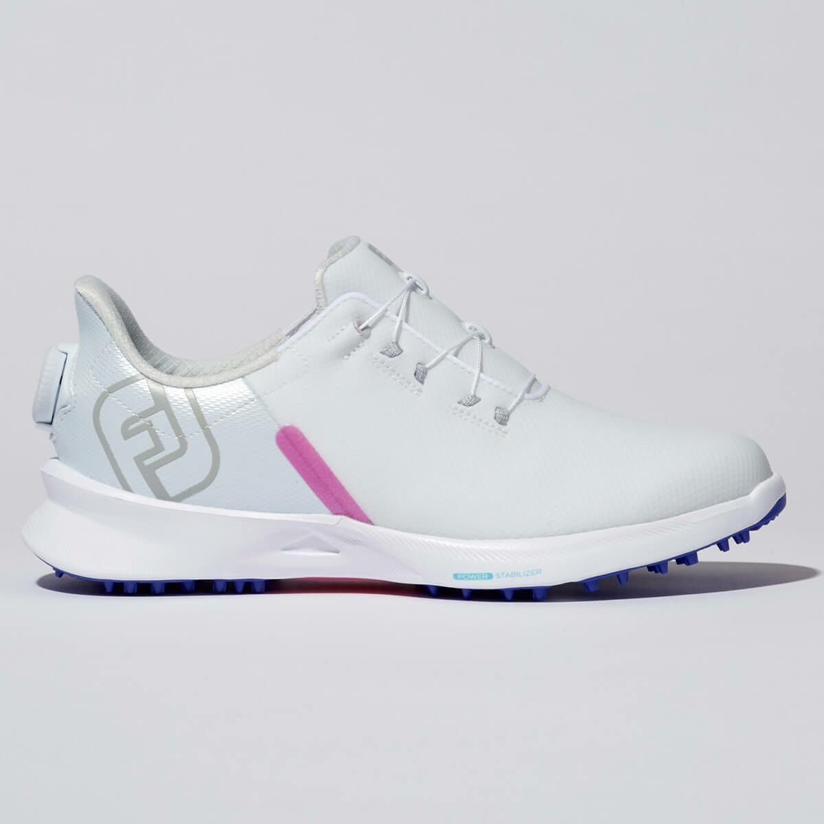 フットジョイ　フューエル スポーツ ボア　レディース スパイクレス ゴルフシューズ 90574 ホワイト　2023年モデル 詳細1