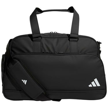 アディダス adidas　メンズ シューズポケット付き ボストンバッグ MGS10 HS4451 ブラック/ホワイト　2023年モデル ブラック/ホワイト（HS4451）