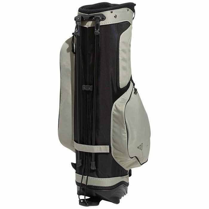 アディダス adidas　メンズ 軽量 バーサタイル スタンド キャディバッグ NMH85 HT6820 シルバーペブル　2023年モデル 詳細1