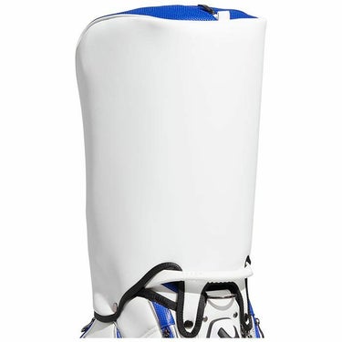 アディダス adidas　メンズ パフォーマンスロゴ キャディバッグ NMH90 HT6817 ホワイト/ブルー　2023年モデル 詳細4