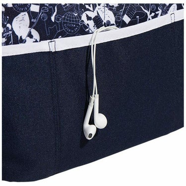 アディダス adidas　PLAY GREEN グラフィック ラウンド トートバッグ MGR73 HT5799 カレッジネイビー/ホワイト　2023年モデル 詳細5