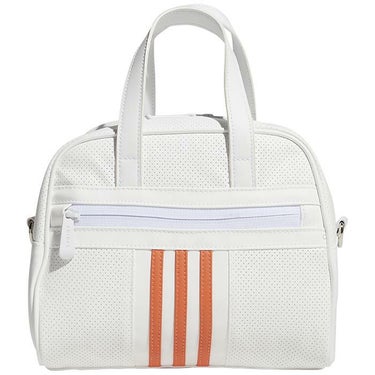 アディダス adidas　レディース スリーストライプス ラウンドバッグ MGR54 HT5723 ホワイト　2023年モデル ホワイト（HT5723）