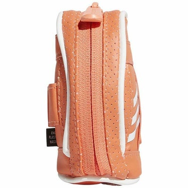 アディダス adidas　レディース スリーストライプ キャディバッグ型 ボールケース MGR71 HT5793 コーラルフュージョン　2023年モデル 詳細2