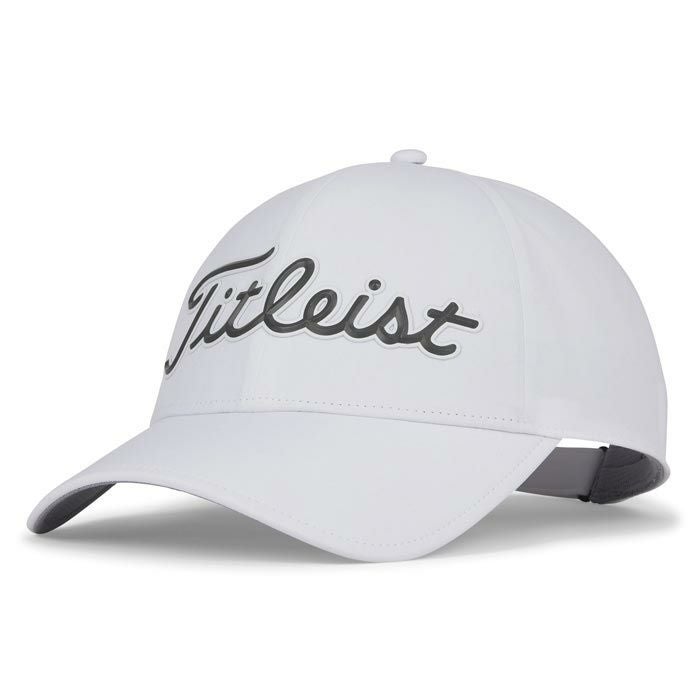タイトリスト Titleist プレイヤーズ ステイドライ メンズ レインキャップ TH23APSA 10C ホワイト×チャコール 2023年モデル