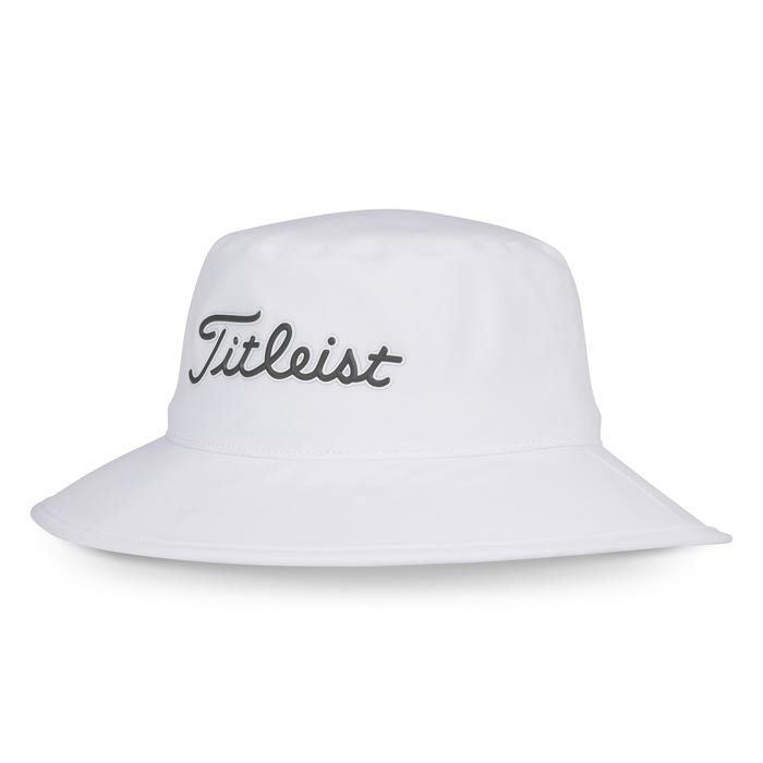 タイトリスト Titleist プレイヤーズ ステイドライ メンズ バケットハット TH23PSB 10C ホワイト×チャコール 2023年モデル
