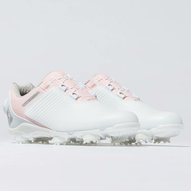 フットジョイ　ドライジョイズ ボア 2023年モデル　レディース ゴルフシューズ 98179 ホワイト/ピンク