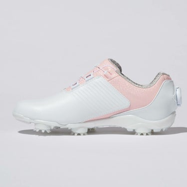 フットジョイ　ドライジョイズ ボア 2023年モデル　レディース ゴルフシューズ 98179 ホワイト/ピンク　詳細3