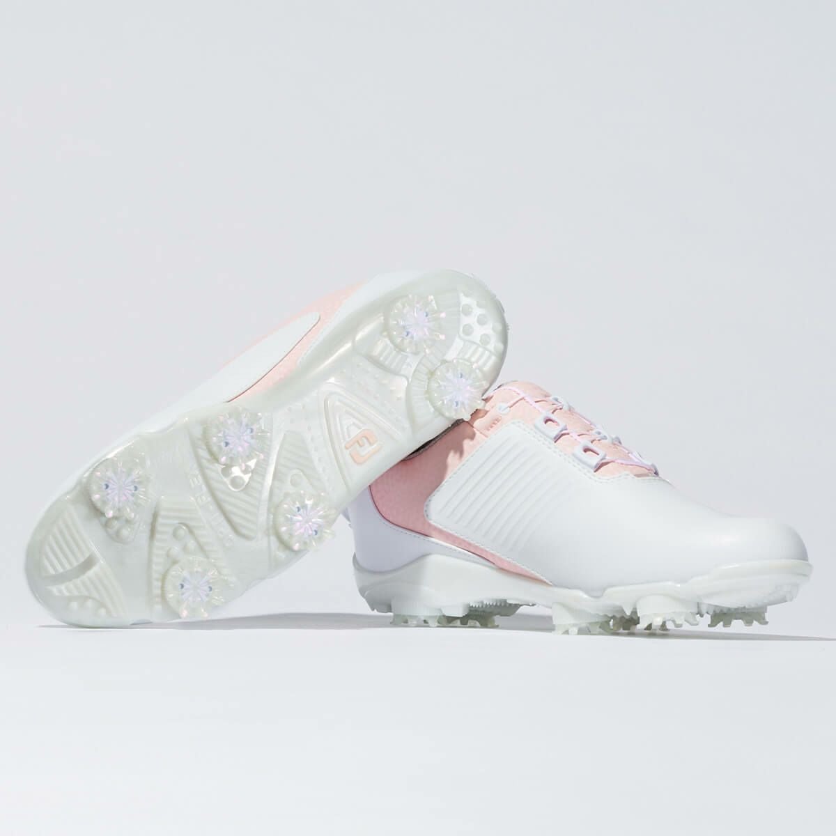 フットジョイ　ドライジョイズ ボア 2023年モデル　レディース ゴルフシューズ 98179 ホワイト/ピンク　詳細4