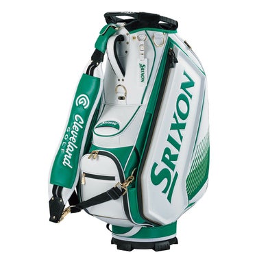 スリクソン SRIXON　ツアープロモデル　メンズ キャディバッグ GGC-S190L ホワイト/グリーン ホワイト/グリーン