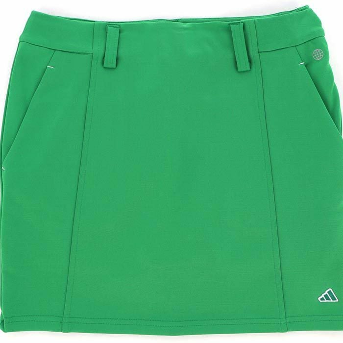 アディダス adidas　レディース PLAY GREEN ストレッチ インナーパンツ一体型 スカート NMJ54　2023年モデル 詳細3