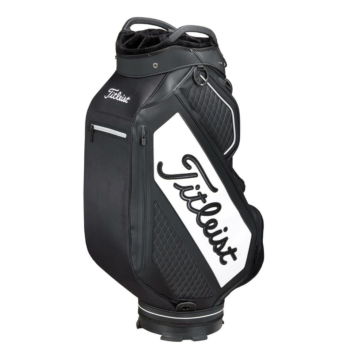 Titleist キャディバッグ 黒/白/金 楽天市場】タイトリスト キャディバッグ（カラーホワイト）（ゴルフ