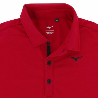 ミズノ MIZUNO　メンズ 鹿の子 半袖 ポロシャツ E2MAAA01　2023年モデル 詳細2