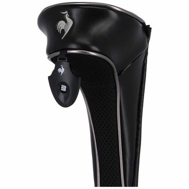 ルコック Le coq sportif　マグネット式 フェアウェイウッド用 ヘッドカバー QQBVJG30 BK00 ブラック　2023年モデル 詳細1