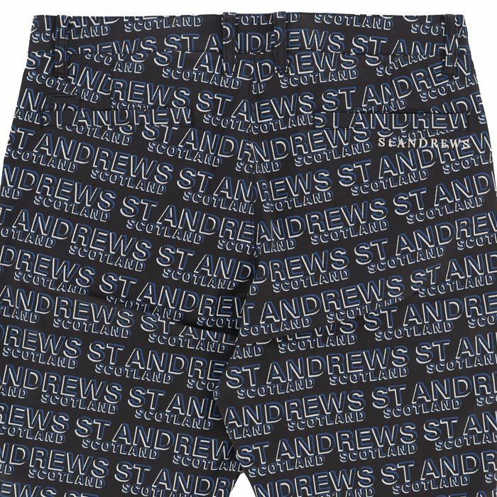 セントアンドリュース St ANDREWS メンズ 総柄 ロゴプリント