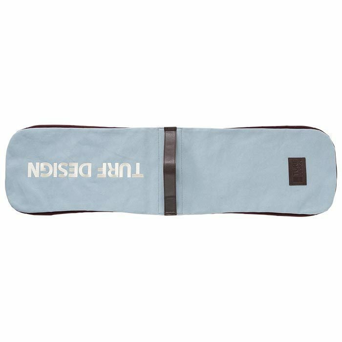 TURF DESIGN ターフデザイン レトロポップ 帆布 シューズケース TDSC-2277 ミント/ワイン　2022年モデル 詳細2