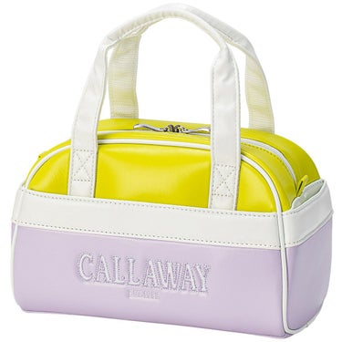 キャロウェイ　レディース SPL MINI BB エスピーエル ミニボストンバッグ SS 23 JM 5923198 パープル/イエロー　2023年モデル パープル/イエロー