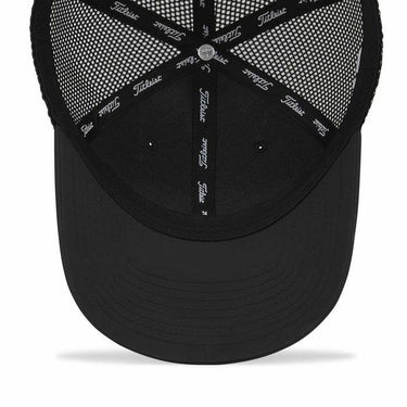 タイトリスト Titleist　ツアーパフォーマンス　メンズ メッシュ キャップ TH22ATPMA 001 ブラック×ブラック×ホワイト　2023年モデル 詳細4