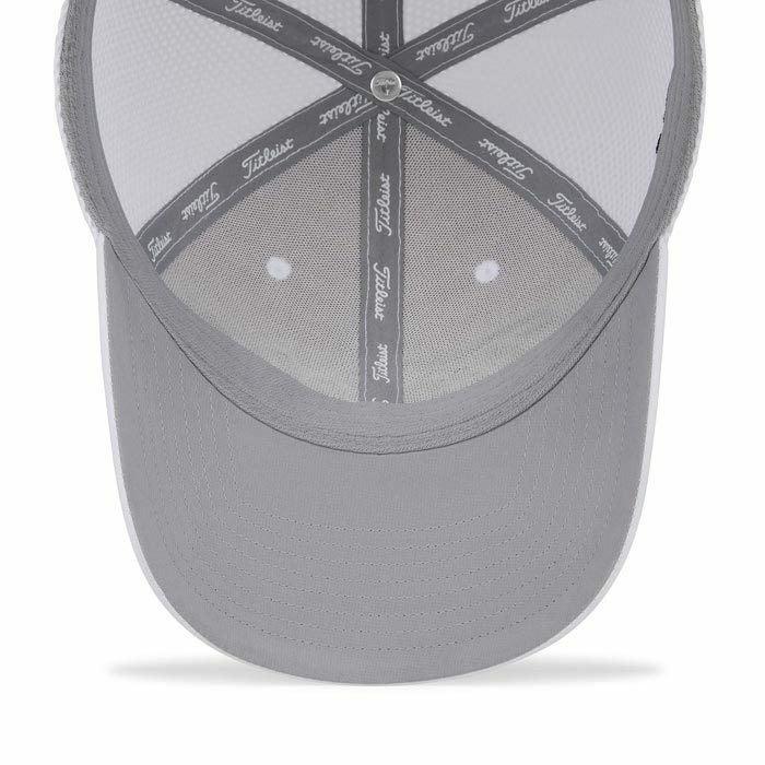 タイトリスト Titleist　ツアーパフォーマンス　メンズ メッシュ キャップ TH22ATPMA 110 ホワイト×ホワイト×ブラック　2023年モデル 詳細4