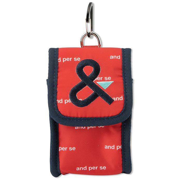 アンパスィ and per se　スコープケース AUS7023 40 レッド　2023年モデル レッド（40）