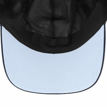 ルコック Le coq sportif　メンズ ロゴプリント レインキャップ QGBTJC30 NV00 ネイビー　2023年モデル 詳細2