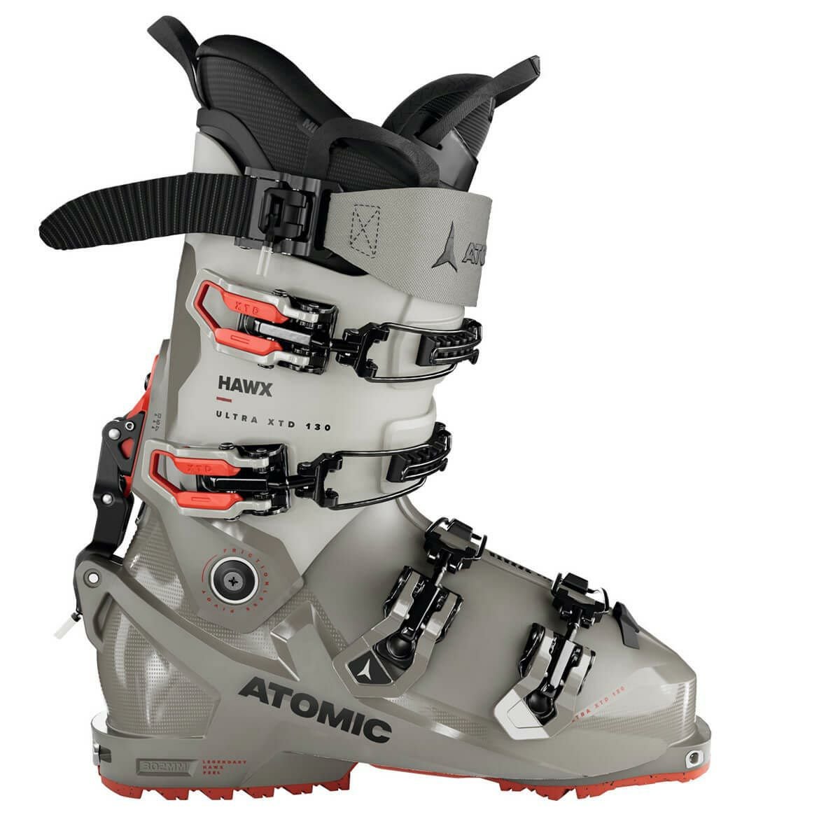 �A�g�~�b�N ATOMIC�@HAWX ULTRA XTD 130 GW �z�[�N�X�E���g�� XTD 130 GW Cement/Stone/Red�@�X�L�[�u�[�c 2023-2024