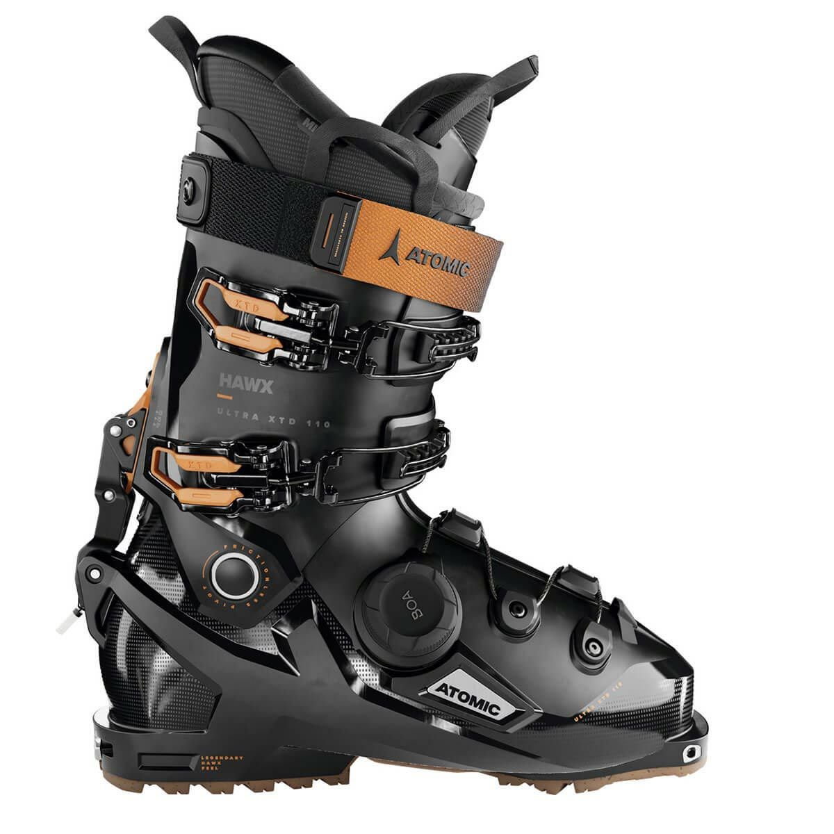 �A�g�~�b�N ATOMIC�@HAWX ULTRA XTD 110 BOA GW �z�[�N�X�E���g�� XTD 110 BOA GW Black/Orange�@�X�L�[�u�[�c 2024-2025