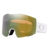 オークリー OAKLEY　FALL LINE M フォール ライン M スキー スノーボードゴーグル WHITE LEOPARD / PRIZM SAGE GOLD IRIDIUM　2023-2024