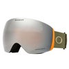 オークリー OAKLEY　FLIGHT DECK L フライト デッキ L スキー スノーボードゴーグル DARK BRUSH FOG / PRIZM BLACK IRIDIUM　2023-2024