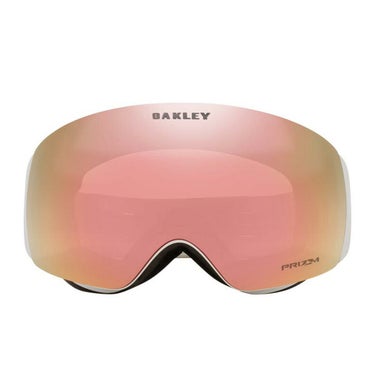 オークリー OAKLEY　FLIGHT DECK M フライト デッキ M スキーゴーグル MATTE COOL GREY / PRIZM ROSE GOLD IRIDIUM　2023-2024 詳細2
