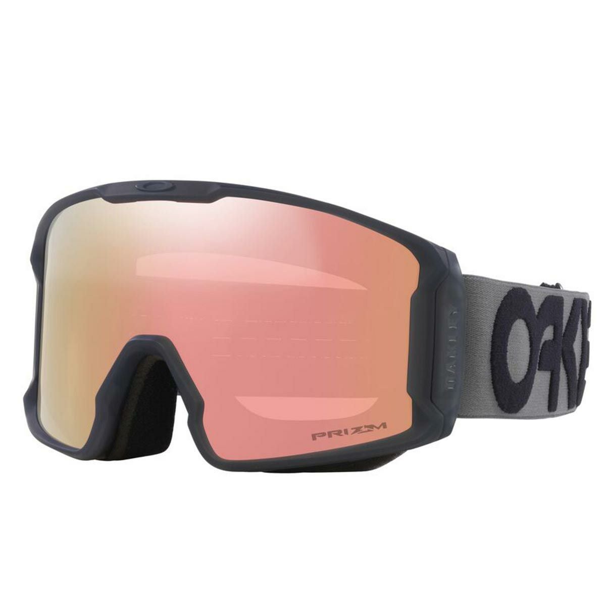 オークリー OAKLEY　LINE MINER L ライン マイナー L スキー スノーボードゴーグル MATTE B1B FORGED IRON / PRIZM ROSE GOLD IRIDIUM　2024-2025 詳細1