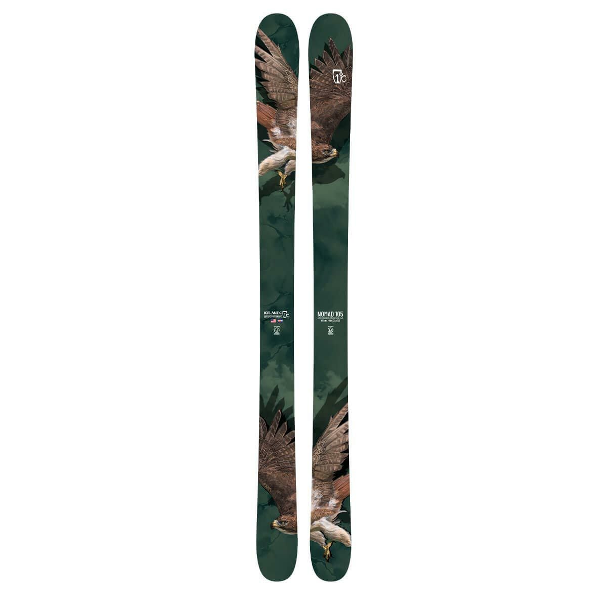 アイスランティック ICELANTIC Nomad 105 ノマド 105 スキー板 単品 アイスランティック ICELANTIC Nomad 105 ノマド 105 スキー板 単品