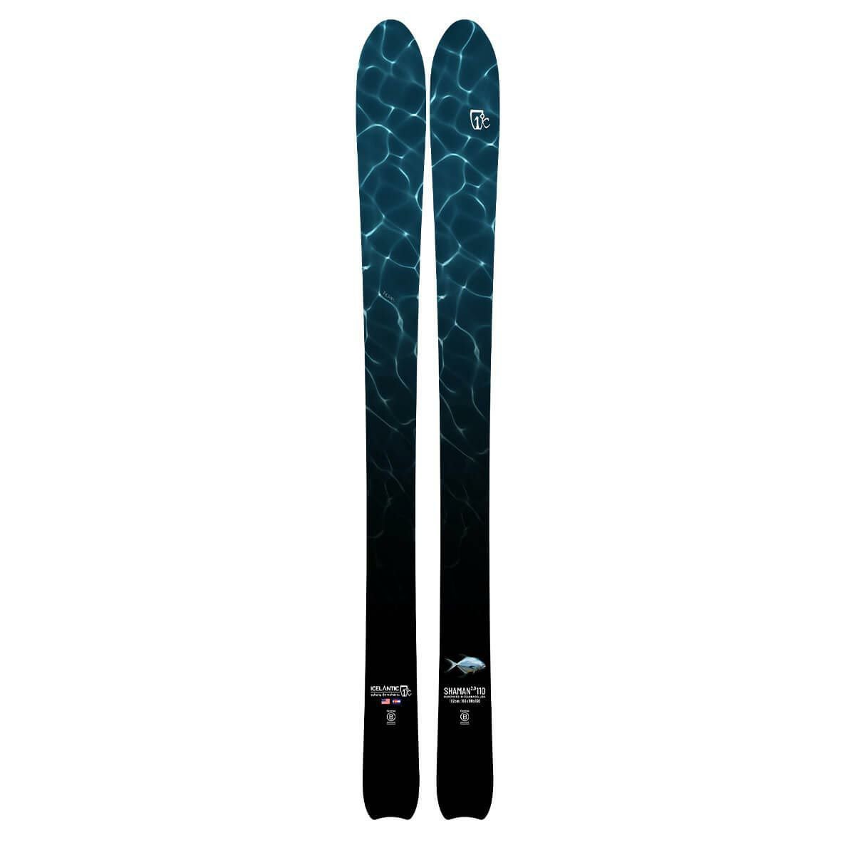 アイスランティック ICELANTIC　Shaman 2.0 110 シャーマン 2.0 110　スキー板 単品 2023-2024 詳細1