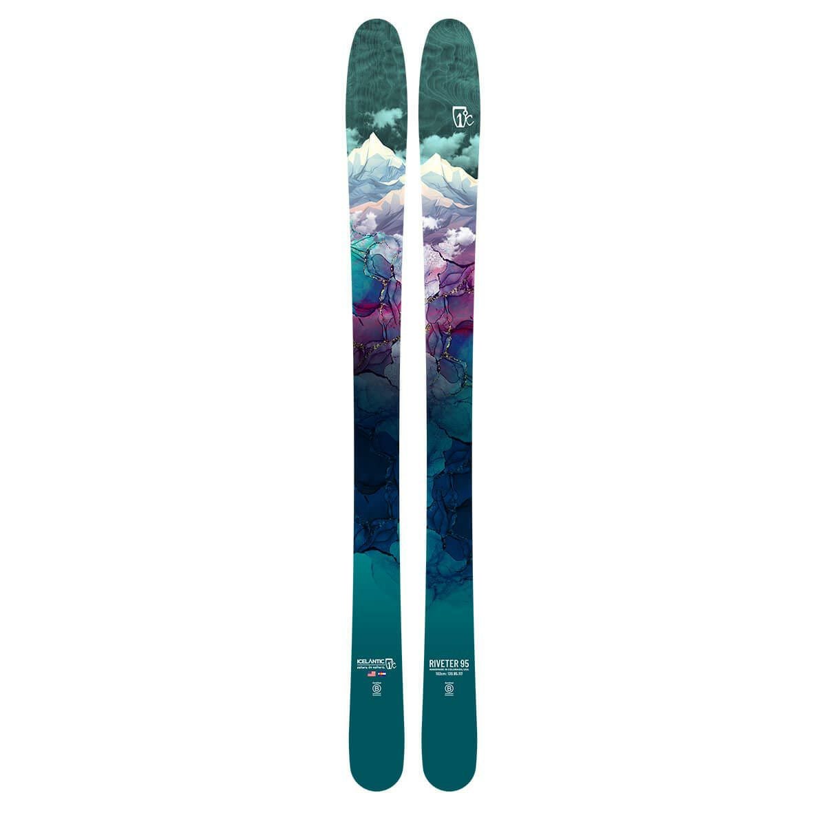 【美品】ICELANTIC RIVETER95 169㎝ GRIFFON 13 アイスランティック ICELANTIC Riveter 95 リベター 95 スキー板 単品