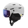 スミス SMITH　SURVEY / MIPS サーベイ　MATTE WHITE / CP Photochromic Rose Flash（調光)　スキー スノーボードヘルメット 2025-2026