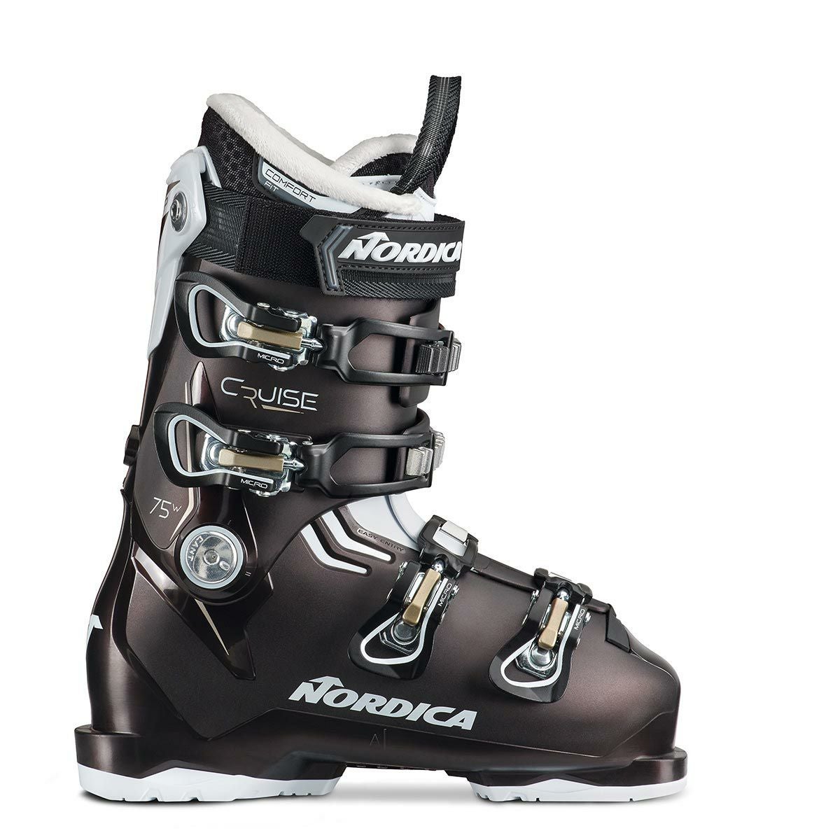 ノルディカ NORDICA THE CRUISE 75 W ザ クルーズ 75 W PEARL BLACK-WHITE-GOLD スキーブーツ 2025-2026