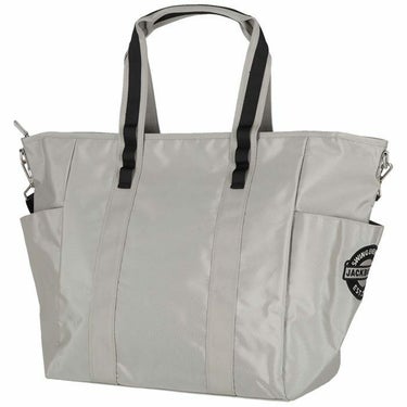 ジャックバニー Jack Bunny!!　ロゴデザイン ショルダーストラップ付き トートバッグ 262-3981700 020 グレー　2023年モデル 詳細1