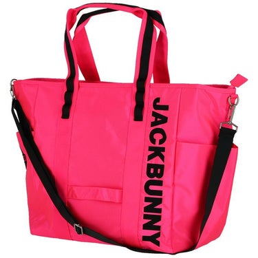 ジャックバニー Jack Bunny!!　ロゴデザイン ショルダーストラップ付き トートバッグ 262-3981700 090 ピンク　2023年モデル ピンク（090）