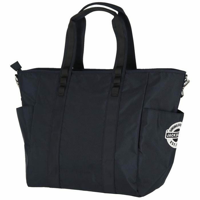 ジャックバニー Jack Bunny!!　ロゴデザイン ショルダーストラップ付き トートバッグ 262-3981700 120 ネイビー　2023年モデル 詳細1