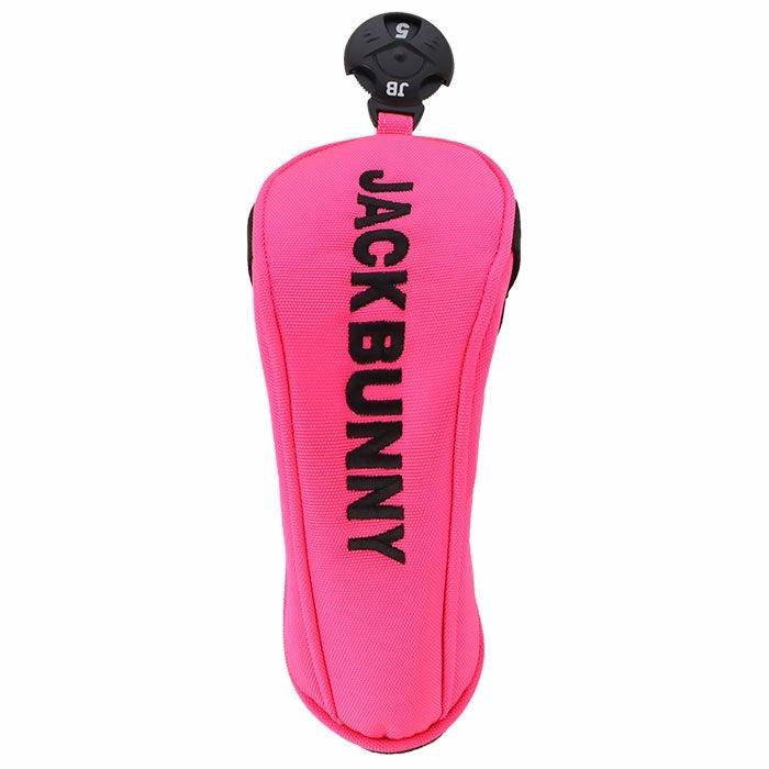 ジャックバニー Jack Bunny!!　ロゴデザイン ユーティリティ用 ヘッドカバー 262-3984743 090 ピンク　2023年モデル ピンク（090）