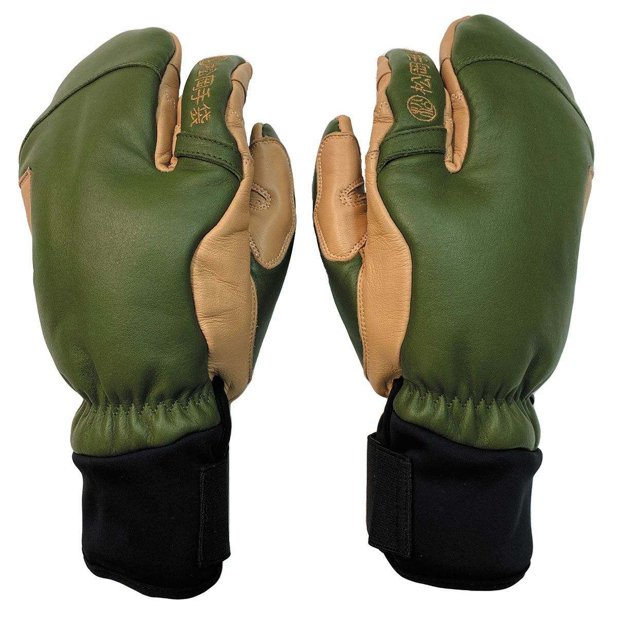 松岡手袋 Extream Ride エクストリームライド ESK-2130 OLIVE/IVORY スキーグローブ 2024-2025