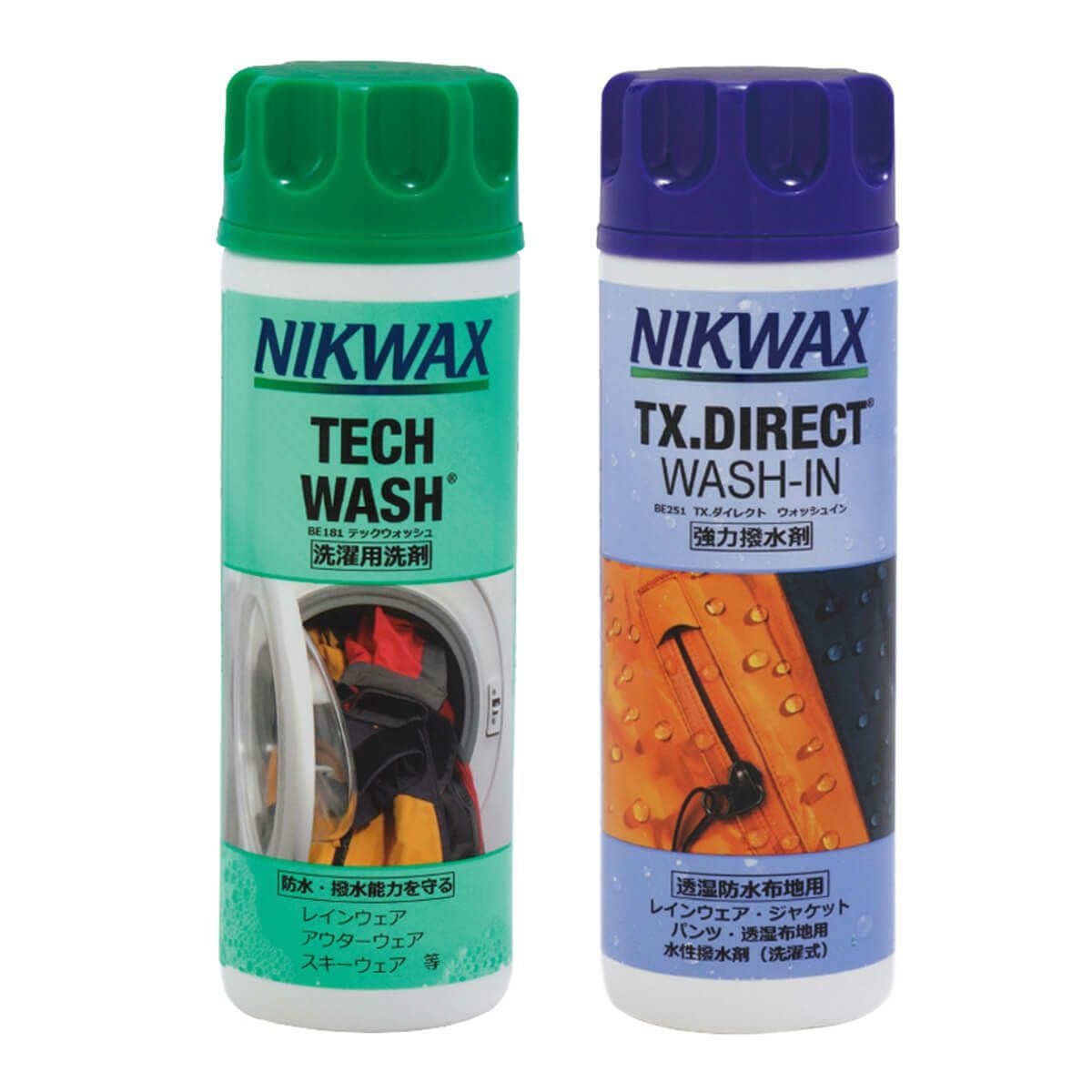 ニクワックス NIKWAX TWIN PUCK ツインパック スキーウェア用 撥水剤 洗濯洗剤 EBEP01 2024-2025