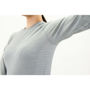 ミレー MILLET　スキーウェア ワッフル ウール クルー W WHOLE GMT WAFFLE WOOL CRW W MIV01915 2023-2024 詳細2