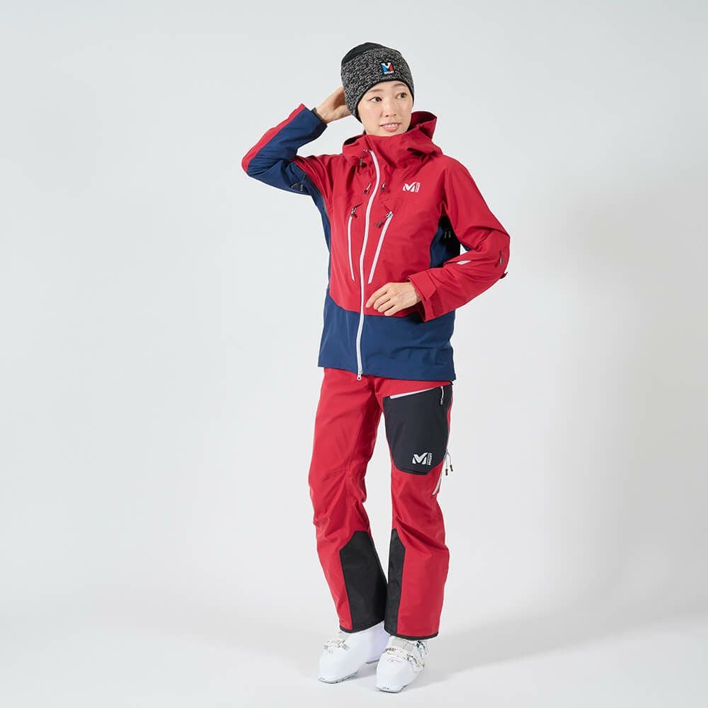 �~���[ MILLET�@�X�L�[ �X�m�[�{�[�h�E�F�A �e�B�t�H�� �E�H�[�� �X�e�B�[�v �W���P�b�g W TYPHON WARM STEEP JKT W MIV01994 2023-2024