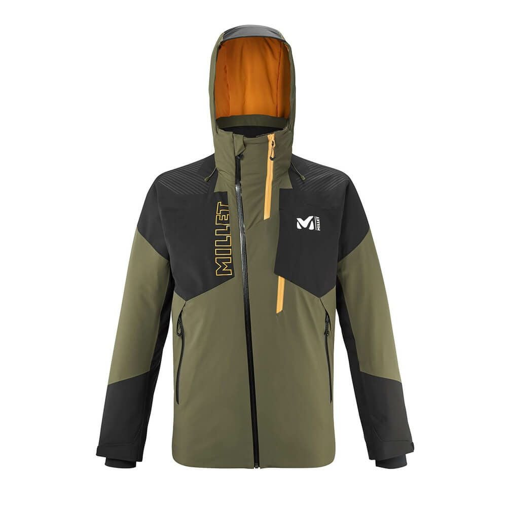 ミレー MILLET　スキーウェア スノーバシン ジャケット M SNOWBASIN JKT M MIV9214 2023-2024 IVY/NOIR