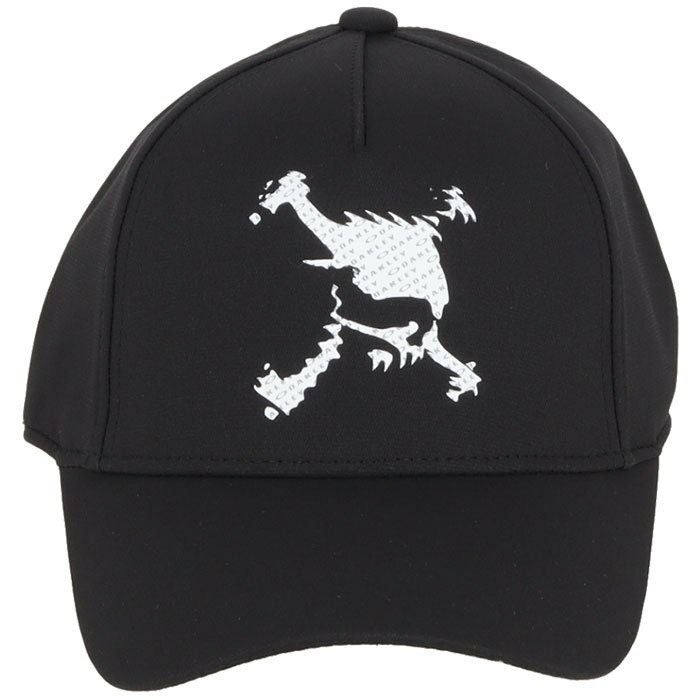 オークリー OAKLEY　メンズ SKULL PRINT CAP FA 23.0 スカルプリント キャップ FOS901569 02E ブラックアウト　2023年モデル 詳細1