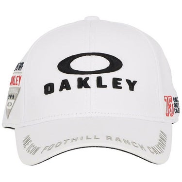 オークリー OAKLEY　メンズ OAKLEY FIXED CAP FA 23.0 グラフィック刺繍 キャップ FOS901577 100 ホワイト　2023年モデル 詳細1