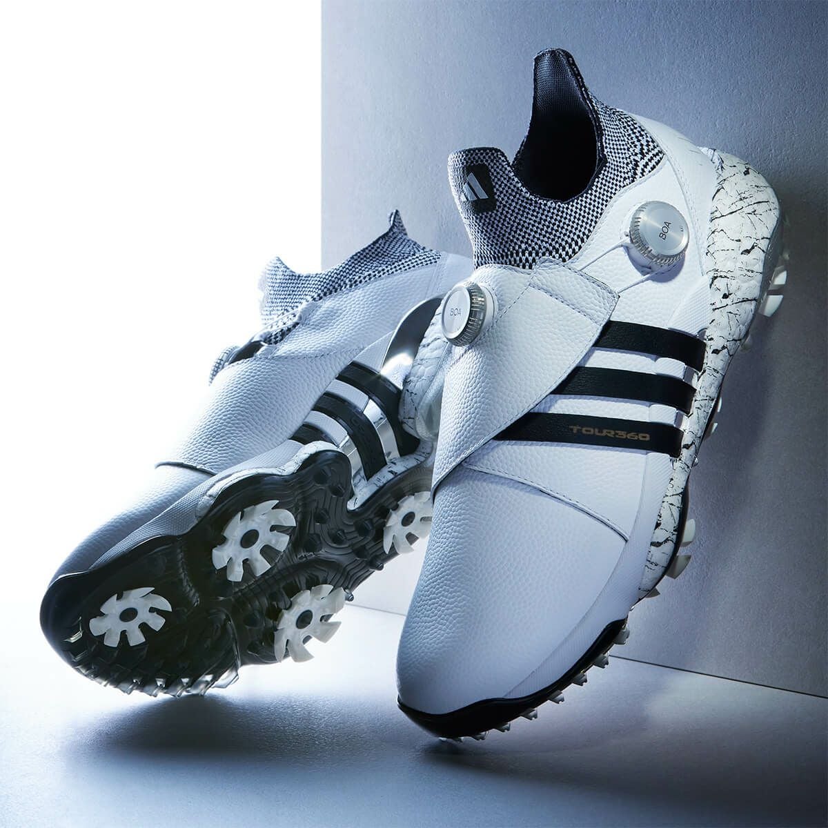 アディダス adidas　ツアー360 ツインボア　メンズ ゴルフシューズ MBA23 GW2109 詳細1