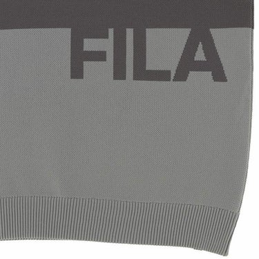 フィラ FILA　メンズ ロゴジャガード カラーブロック 長袖 ハイネック セーター 783-740　2023年モデル 詳細5
