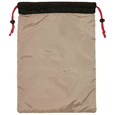 アンパスィ and per se　巾着型 ロゴ刺繍 ユーティリティバッグ AUF7103 51 ベージュ　2023年モデル 詳細1